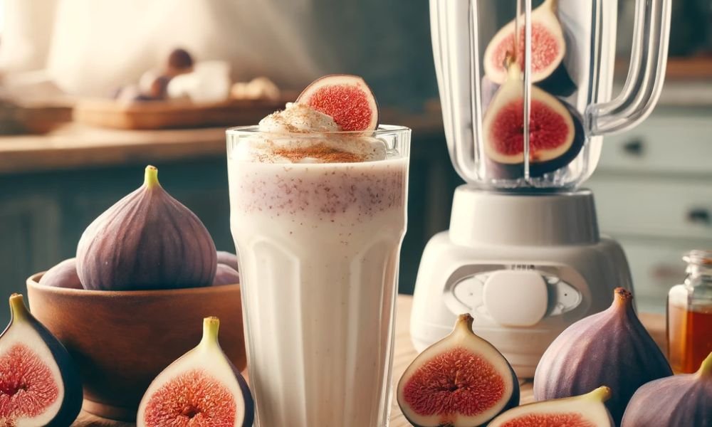 Batido de Higos y Yogur Dulzura Natural y Cremosidad