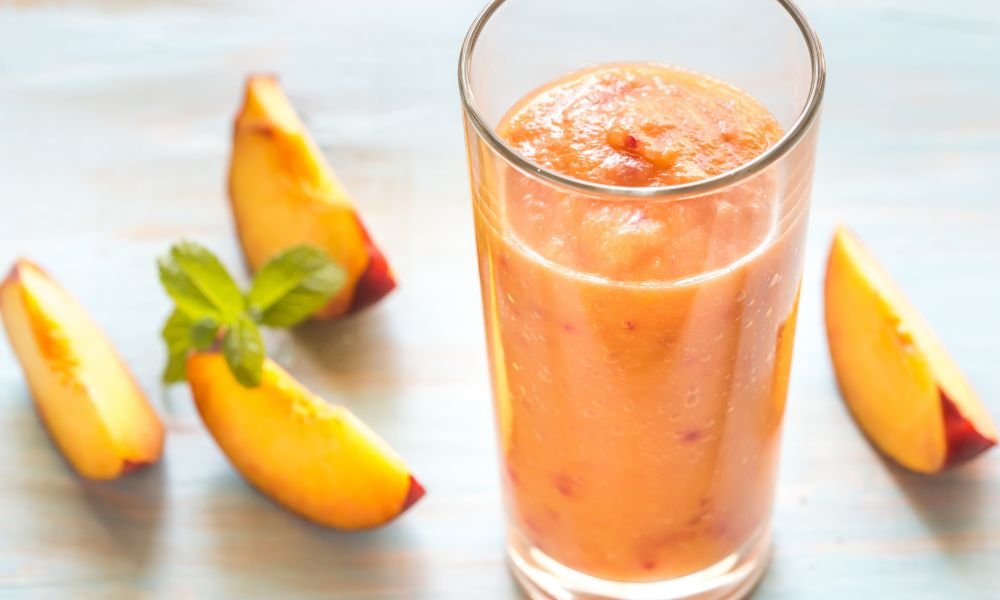 Batido de Melocotón de Lata Refrescante y Dulce Delicia