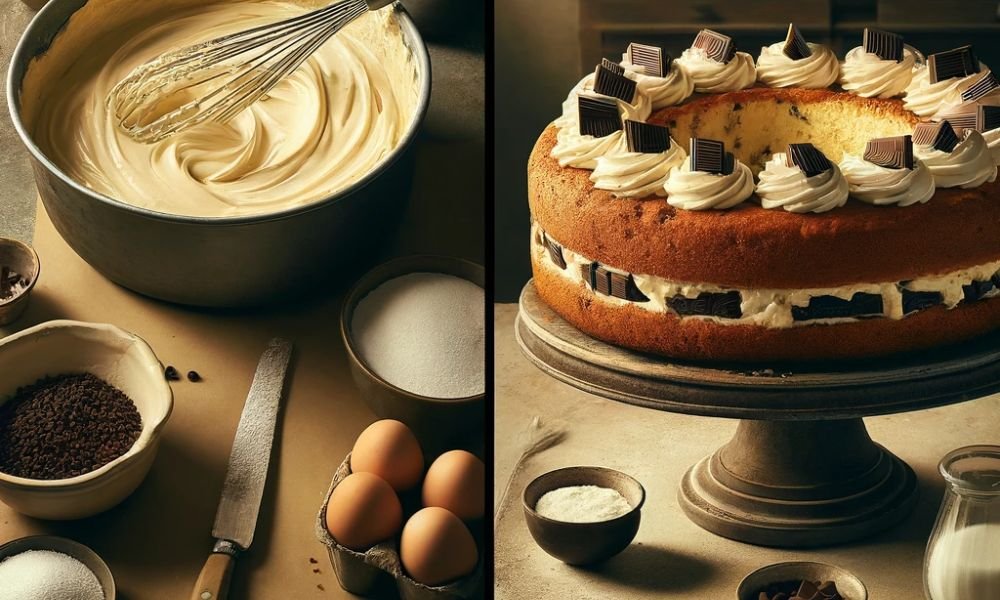 Bizcocho de Queso Batido y Chocolate Un Dulce Encuentro