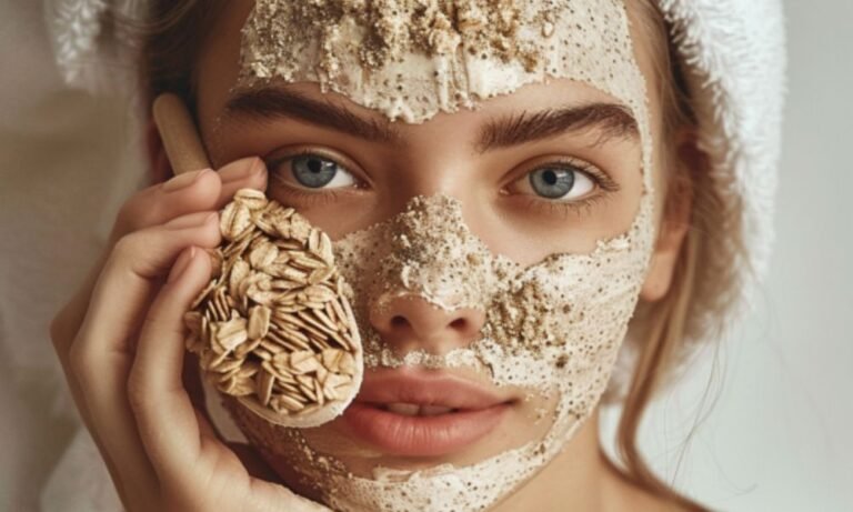 mascarilla de avena para el rostro