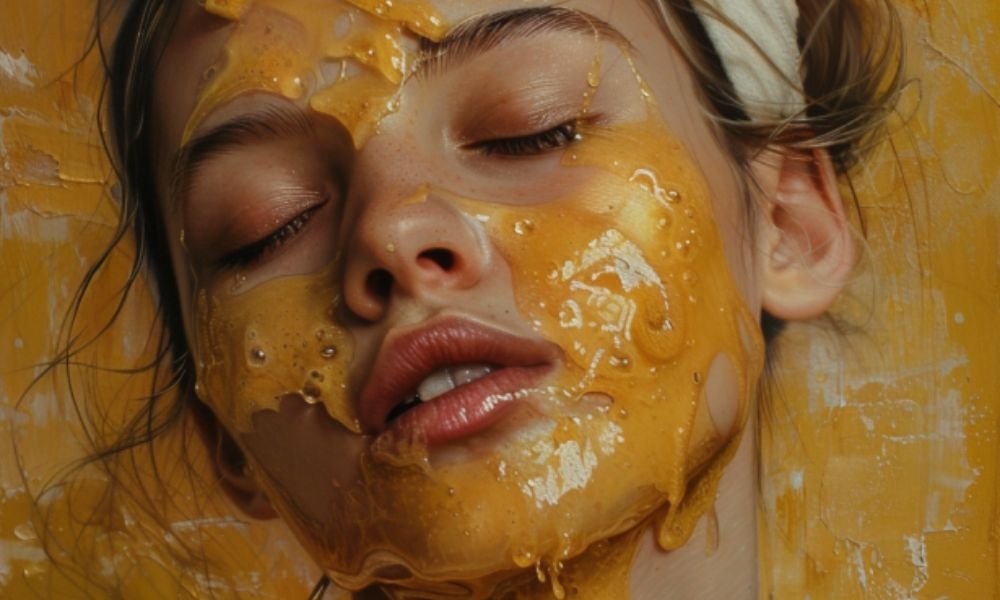 mascarilla de grenetina y miel