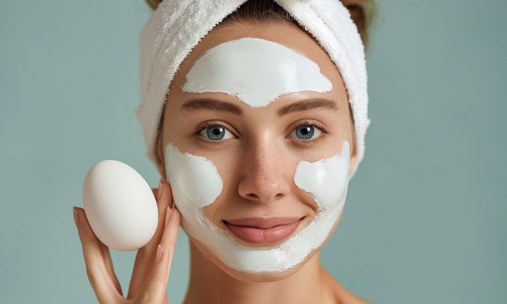 mascarilla de huevo y bicarbonato