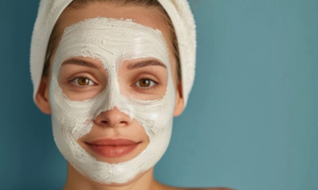 mascarilla de lino para el rostro