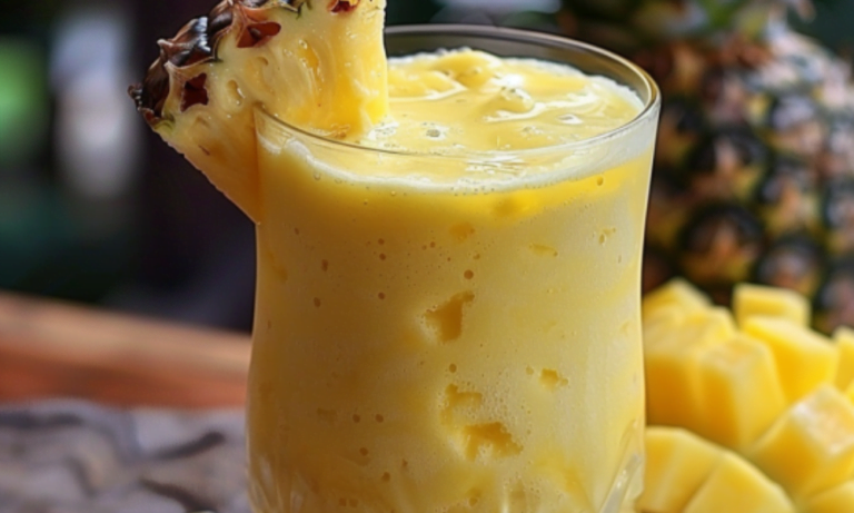 Cómo Hacer un Batido de Piña,Receta Refrescante y Deliciosa