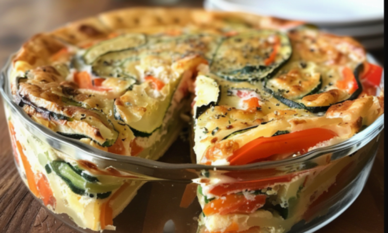 Pastel de Verduras,Una Opción Saludable y Deliciosa