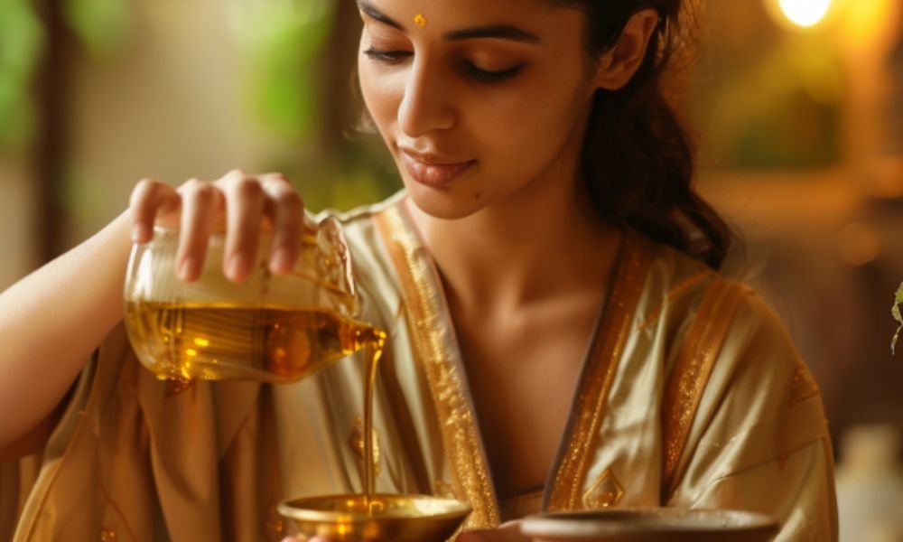 aceite ayurveda para la piel