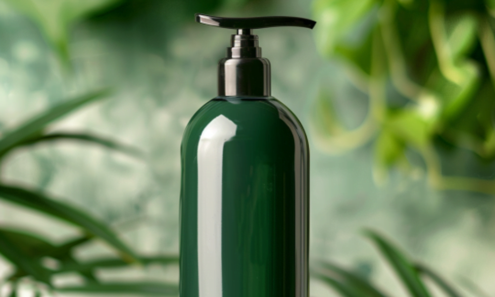 jabon verde para el cabello