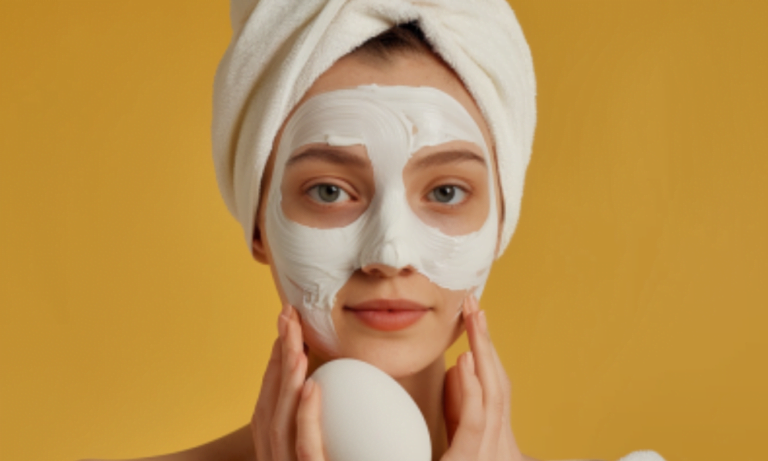 mascarilla con yema de huevo para el rostro