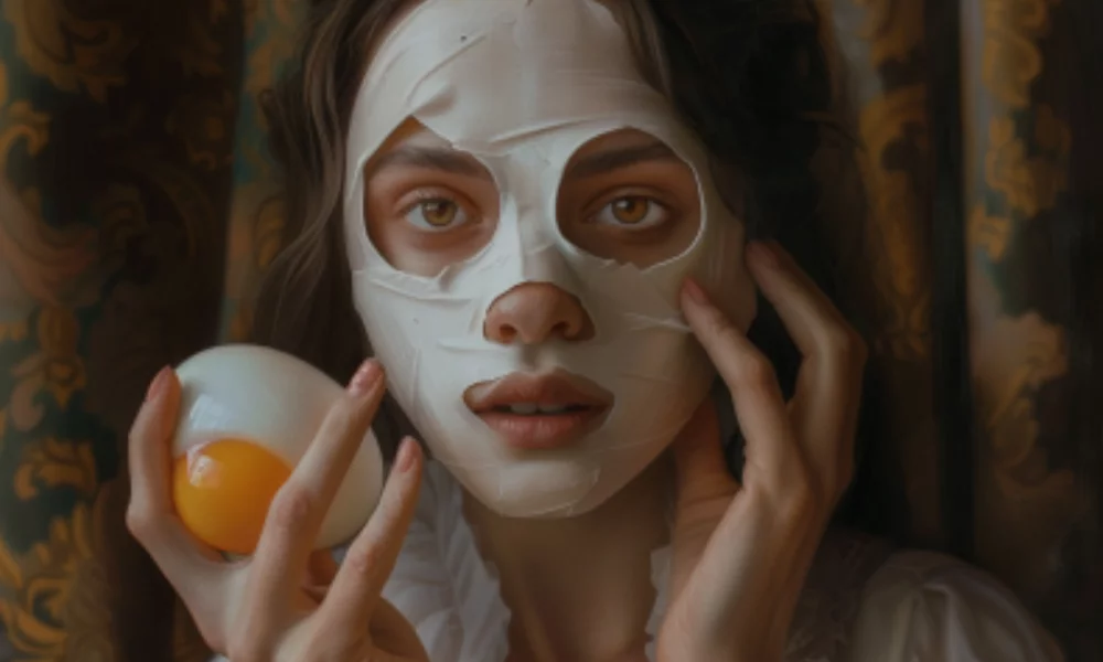 mascarilla con yema de huevo para el rostro