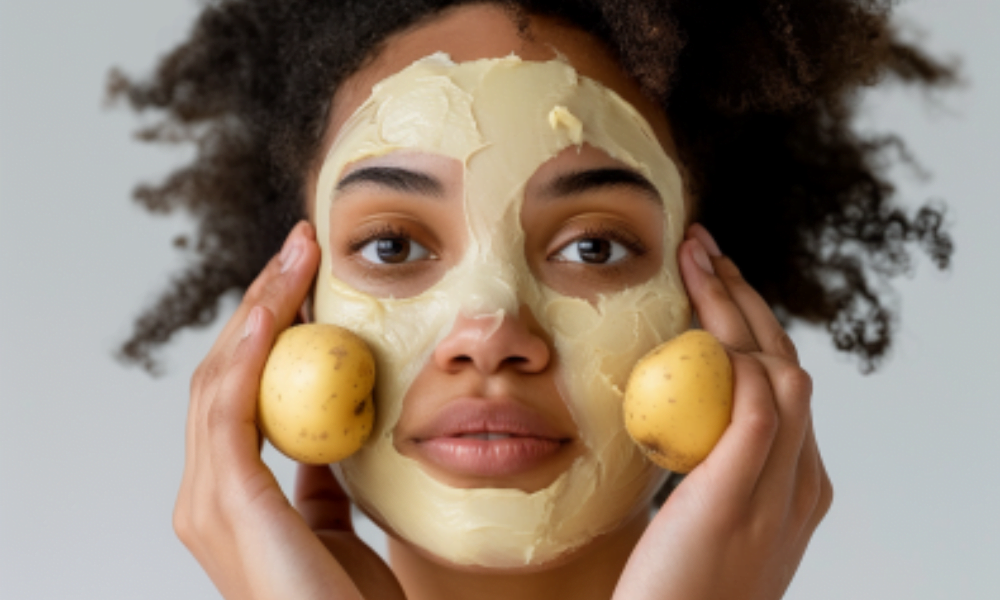 mascarilla de papa para ojeras