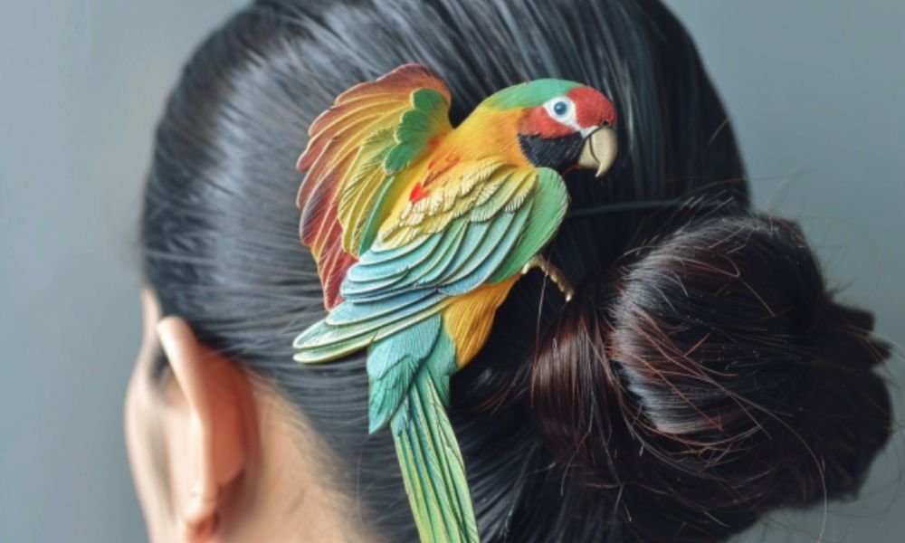 pinzas pico de loro para el cabello