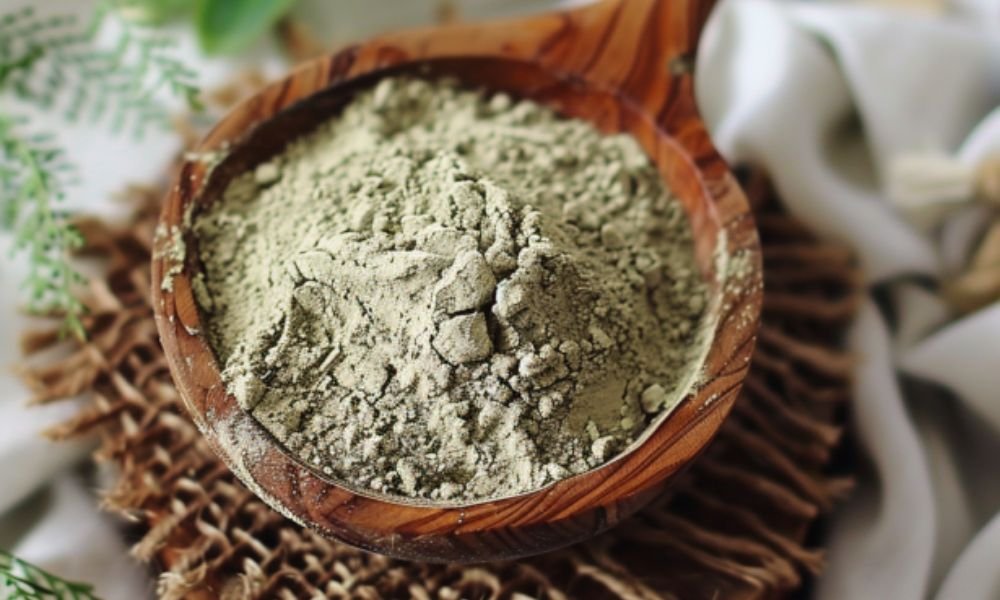 polvo de amla para el cabello